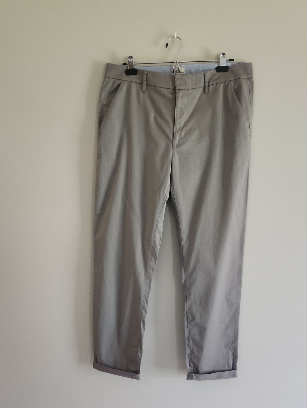 J. Crew Men's Chinos in Light Gray